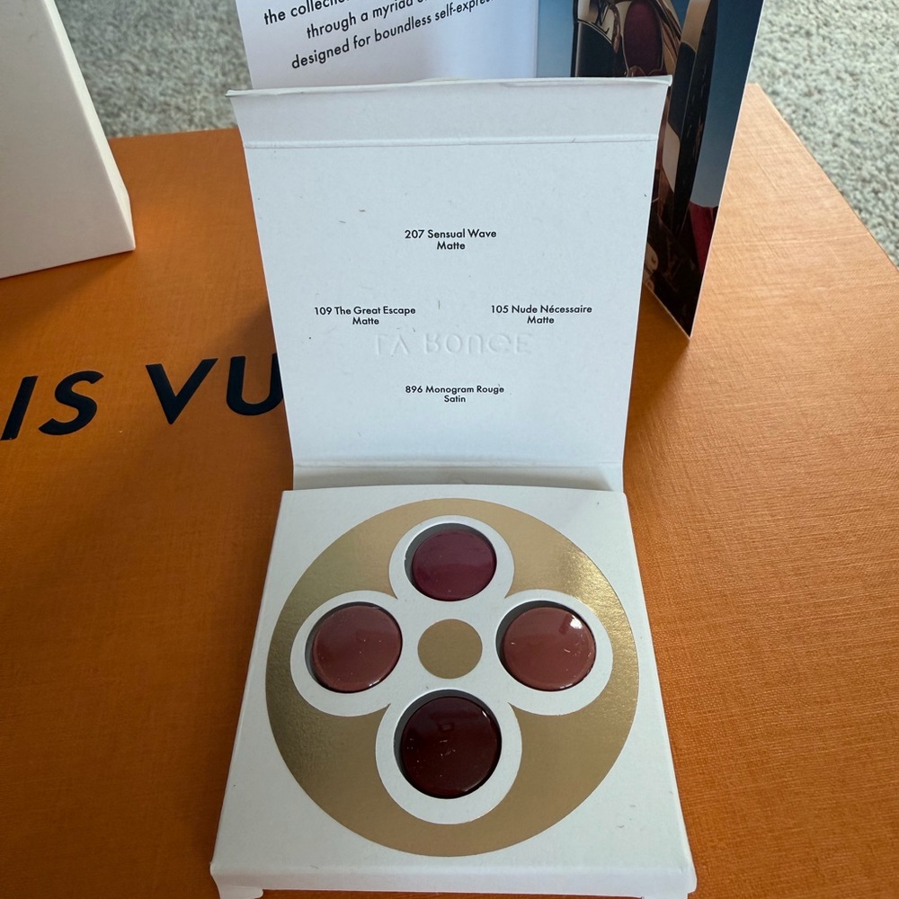 Louis Vuitton La Beauté Sample Set Lip